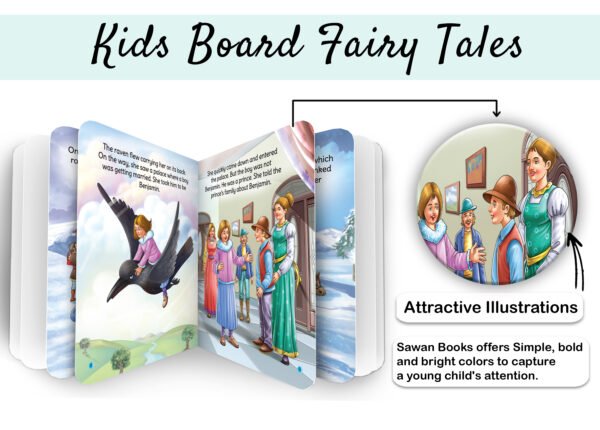 The Snow Queen | Kids Board Fairy Tales | Book for Kids - Image 3