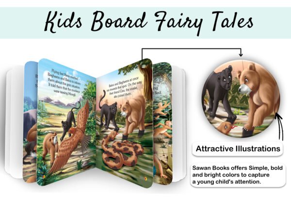 The Jungle Book | Kids Board Fairy Tales | Book for Kids - Image 3