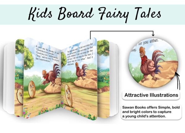 The Big Pancake | Kids Board Fairy Tales | Book for Kids - Image 3