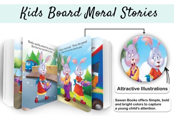 Bosky and the Parcel | Kids Board Moral Stories | Stories for Kids - Image 3