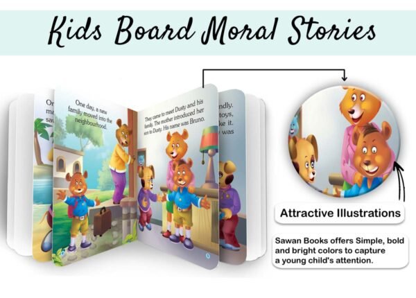 Dusty and Bruno the Bully | Kids Board Moral Stories | Stories for Kids - Image 3