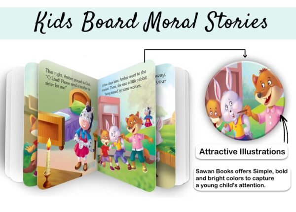 Amber Gets a Brother | Kids Board Moral Stories | Stories for Kids - Image 3