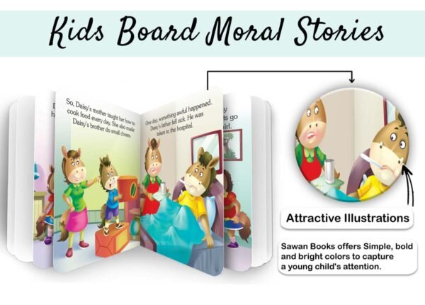 Daisy Manages the House | Kids Board Moral Stories | Stories for Kids - Image 3
