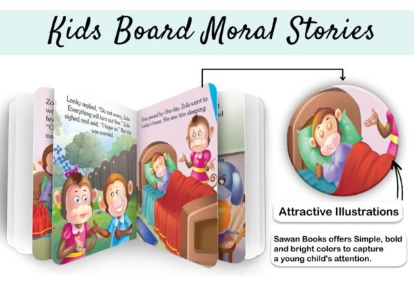 Overconfident Lanky Loses the Race | Kids Board Moral Stories | Stories for Kids - Image 3
