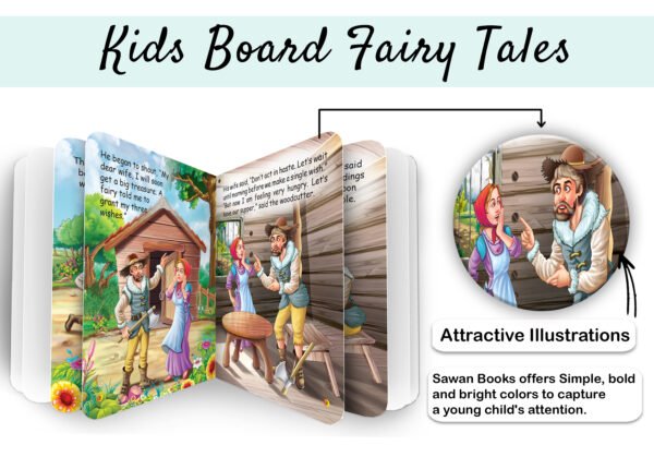 The Three Wishes | Kids Board Fairy Tales | Book for Kids - Image 3