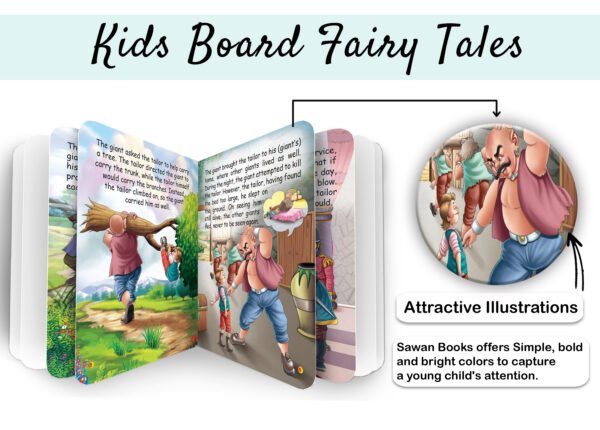 The Bold Little Tailor | Kids Board Fairy Tales | Book for Kids - Image 3