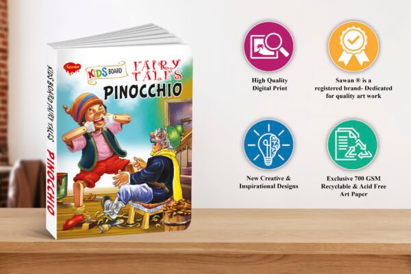 Pinocchio | Kids Board Fairy Tales | Book for Kids - Image 7