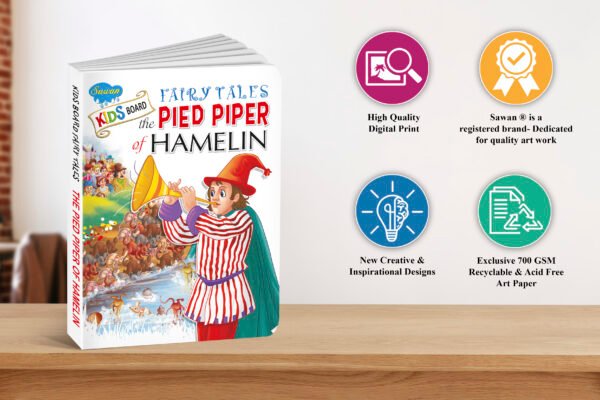 The Pied Piper of Hamelin | Kids Board Fairy Tales | Book for Kids - Image 7