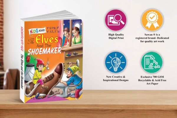 The Elves and the Shoemaker | Kids Board Fairy Tales | Book for Kids - Image 7