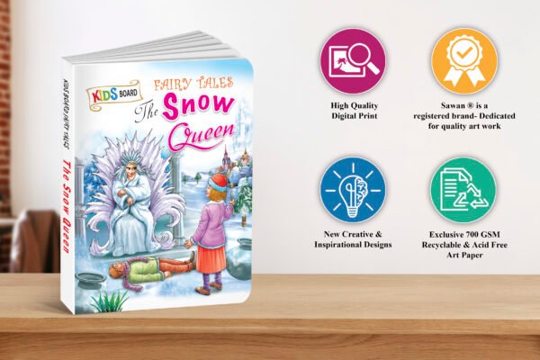 The Snow Queen | Kids Board Fairy Tales | Book for Kids - Image 7