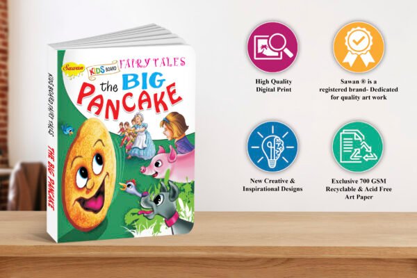The Big Pancake | Kids Board Fairy Tales | Book for Kids - Image 7
