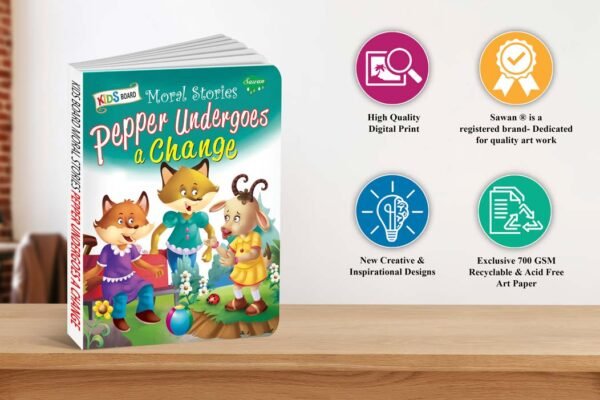Pepper Undergoes a Change | Kids Board Moral Stories | Stories for Kids - Image 7