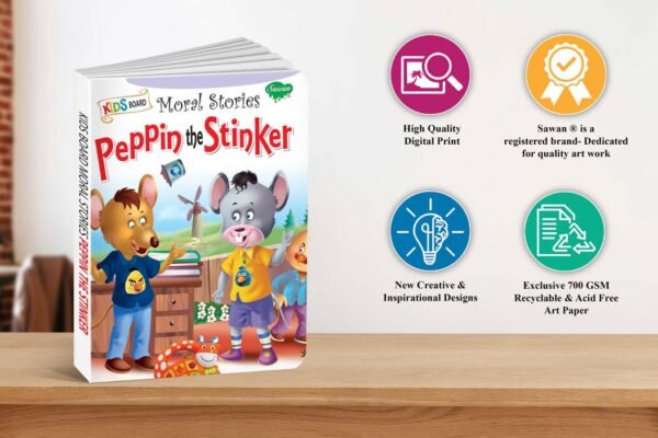 Peppin the Stinker | Kids Board Moral Stories | Stories for Kids - Image 7
