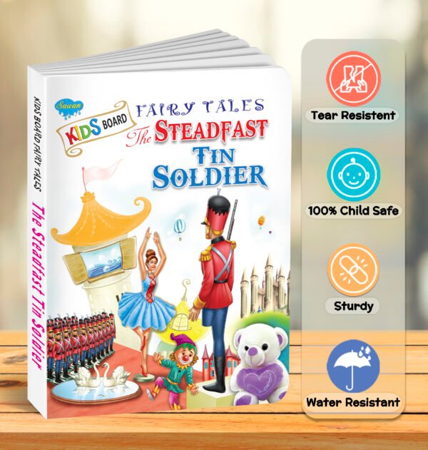 The Steadfast Tin Soldier | Kids Board Fairy Tales | Book for Kids - Image 6