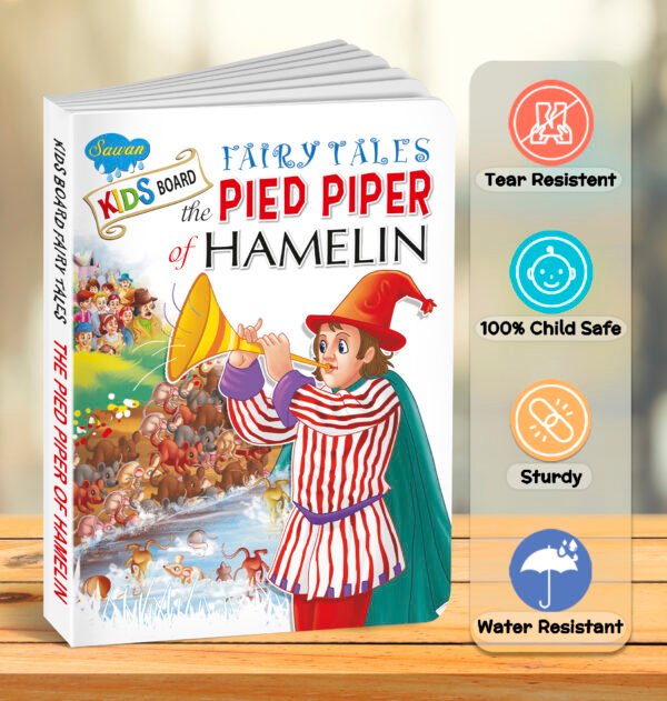 The Pied Piper of Hamelin | Kids Board Fairy Tales | Book for Kids - Image 6