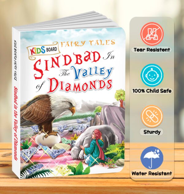 Sindbad in the Valley of Diamonds | Kids Board Fairy Tales | Book for Kids - Image 6