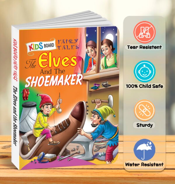 The Elves and the Shoemaker | Kids Board Fairy Tales | Book for Kids - Image 6