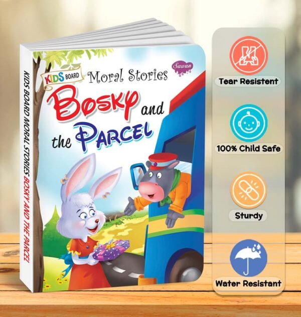 Bosky and the Parcel | Kids Board Moral Stories | Stories for Kids - Image 6