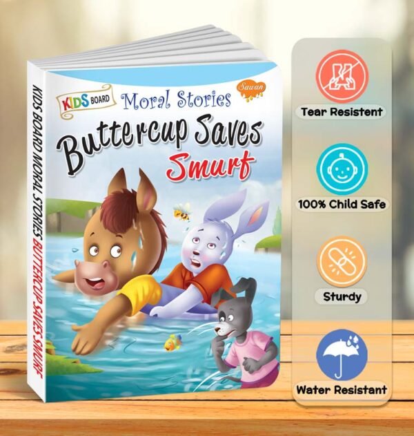 Buttercups Saves Smurf | Kids Board Moral Stories | Stories for Kids - Image 6