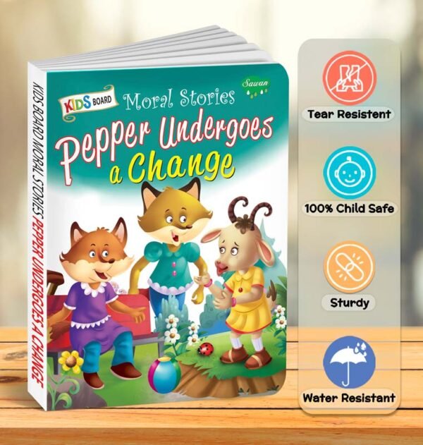 Pepper Undergoes a Change | Kids Board Moral Stories | Stories for Kids - Image 6