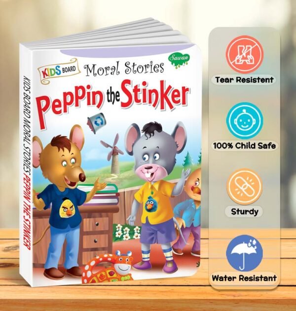 Peppin the Stinker | Kids Board Moral Stories | Stories for Kids - Image 6
