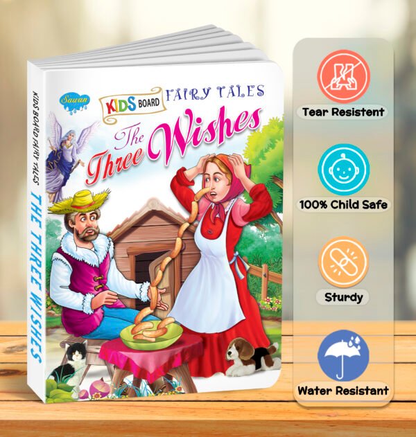The Three Wishes | Kids Board Fairy Tales | Book for Kids - Image 6