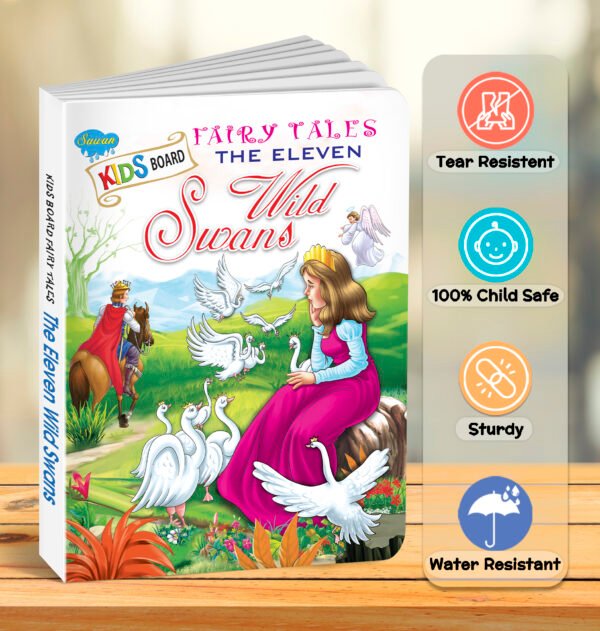 The Eleven Wild Swans | Kids Board Fairy Tales | Book for kids - Image 6