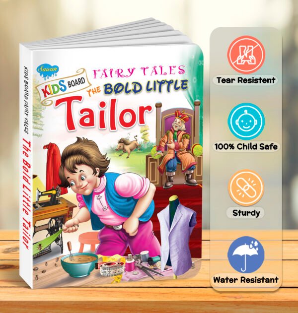 The Bold Little Tailor | Kids Board Fairy Tales | Book for Kids - Image 6