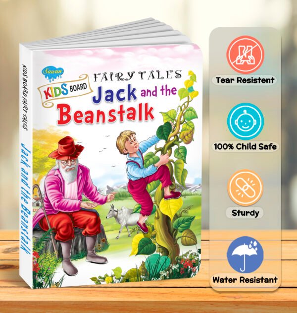 Jack and the Beanstalk | Kids Board Fairy Tales | Book for Kids - Image 6