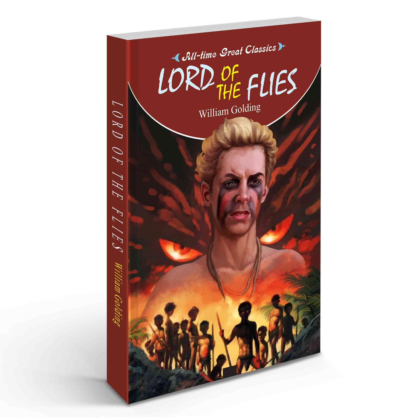 Lord of the Flies Novel Classic Literary Novel Lord of the Flies Book Island Survival Story Powerful Literary Story Famous Classic Novel