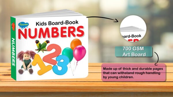Numbers | Kids Board Book | Early Learning Picture Book - Image 3