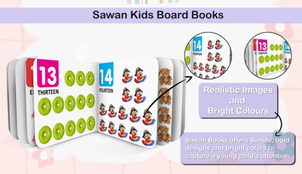Numbers | Kids Board Book | Early Learning Picture Book - Image 7