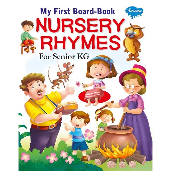 Nursery Rhymes for Senior KG - Sawan Books