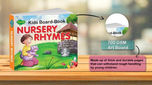 Nursery Rhymes | Kids Board Book | Early Learning Picture Book - Image 3