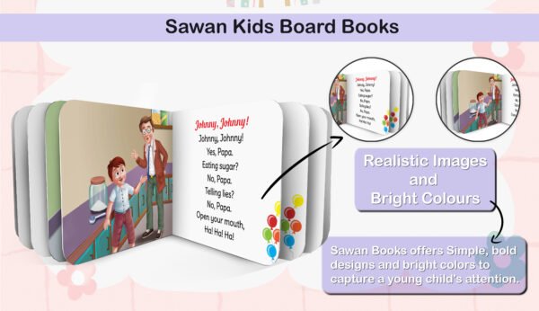 Nursery Rhymes | Kids Board Book | Early Learning Picture Book - Image 7