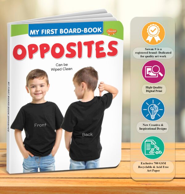 Opposites | My First Board-Book | Early Learning Picture Book - Image 7