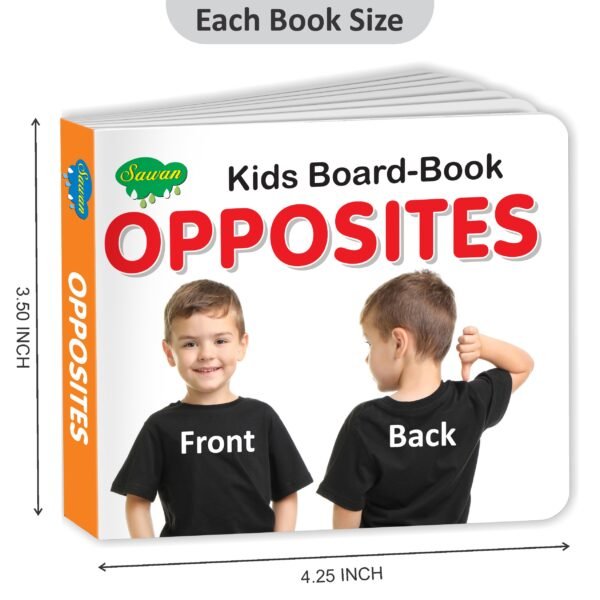 Opposites | Kids Board Book | Early Learning Picture Book - Image 6