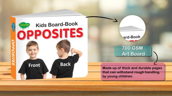 Opposites | Kids Board Book | Early Learning Picture Book - Image 2