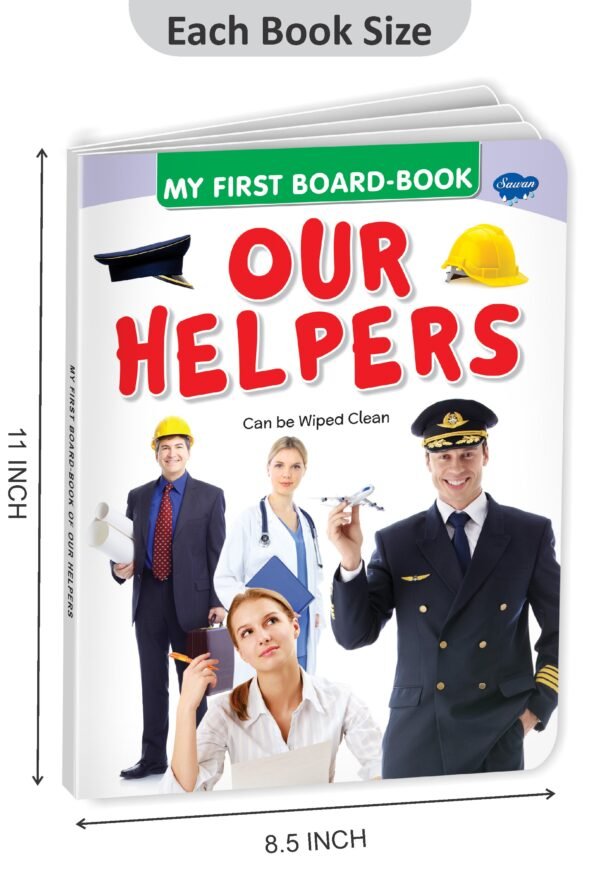 Our Helpers | My First Board-Book | Early Learning Picture Book - Image 2