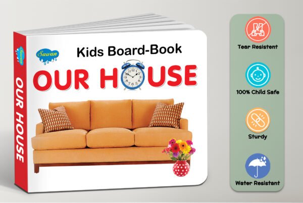 Our House | Kids Board Book | Early Learning Picture Book - Image 6