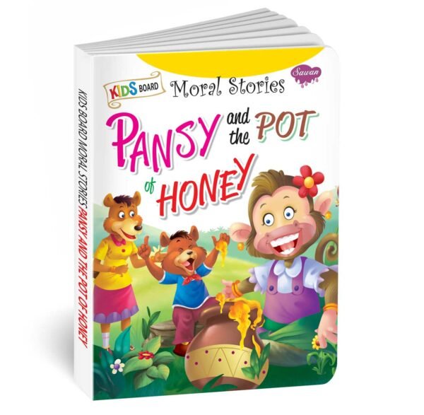 Honey Pot Pansy and the pot of honey