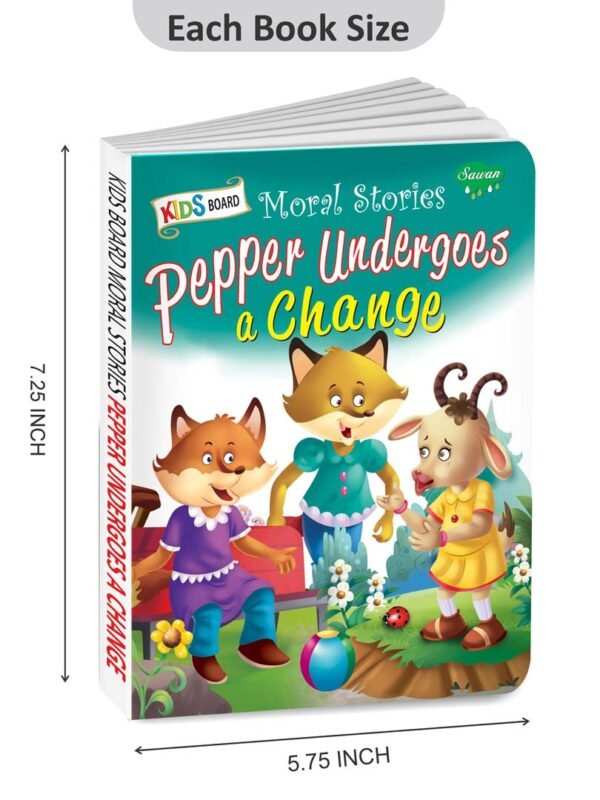 Pepper Undergoes a Change | Kids Board Moral Stories | Stories for Kids - Image 2