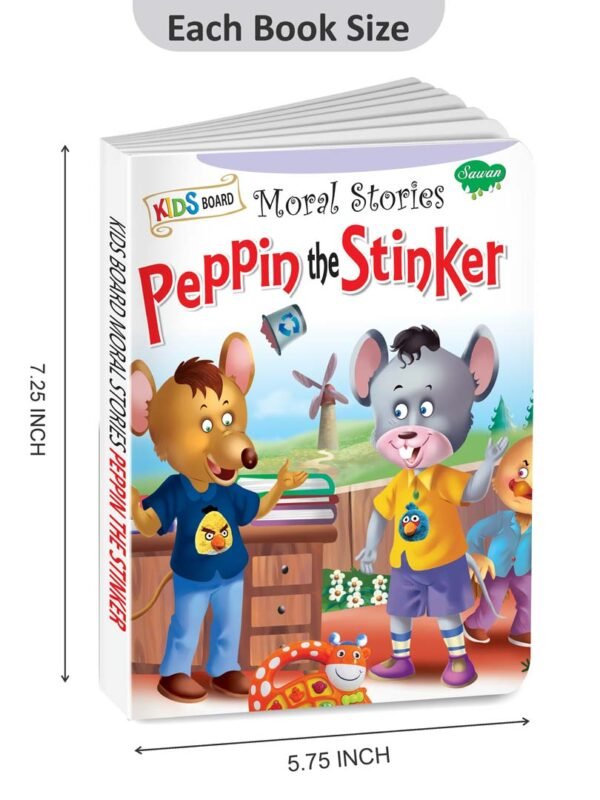 Peppin the Stinker | Kids Board Moral Stories | Stories for Kids - Image 2