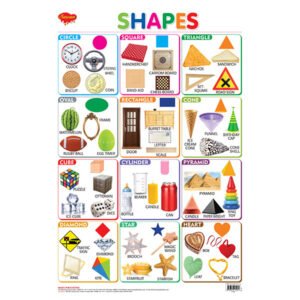 Shapes Hard laminated Educational Chart