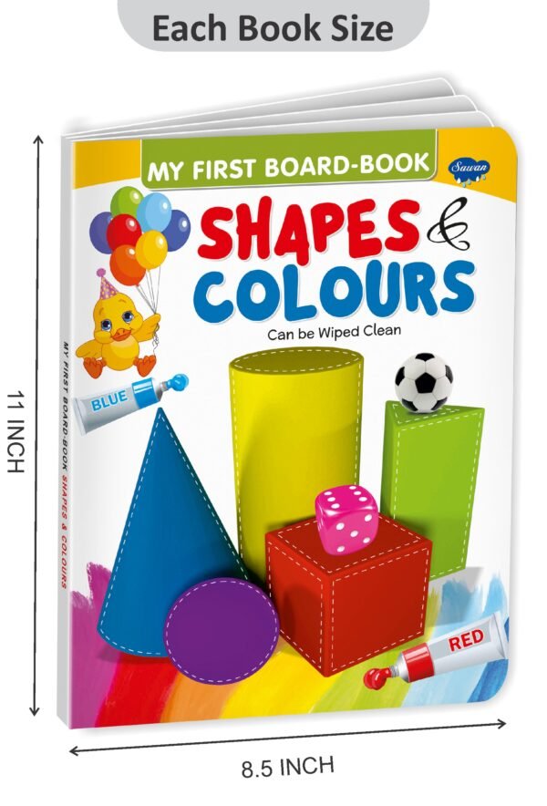 Shapes and Colours | My First Board-Book | Early Learning Picture Book - Image 2