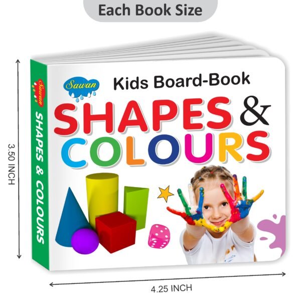 Shapes and Colours | Kids Board Books | Early Learning Picture Book - Image 2