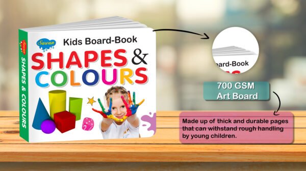 Shapes and Colours | Kids Board Books | Early Learning Picture Book - Image 3