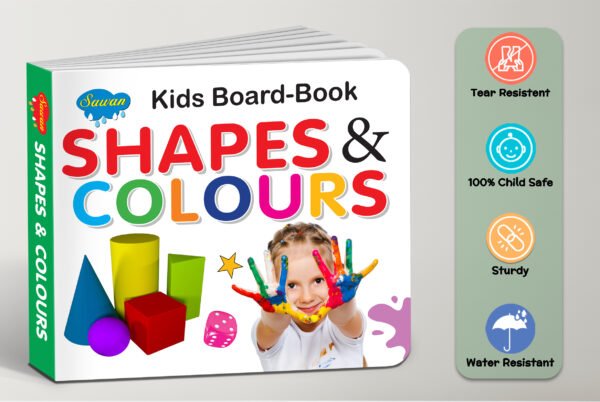 Shapes and Colours | Kids Board Books | Early Learning Picture Book - Image 5