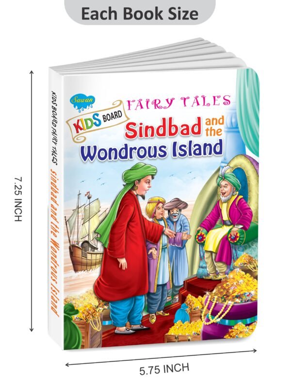 Sindbad and the Wondrous Islands | kids Board Fairy Tales | Book for Kids - Image 2