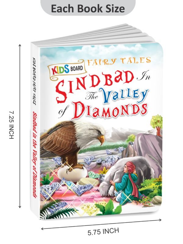 Sindbad in the Valley of Diamonds | Kids Board Fairy Tales | Book for Kids - Image 2